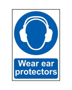 Wear Ear Protectors Sign