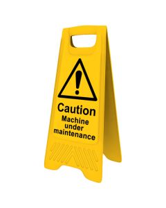 Machinery Maintenance A-Board Sign