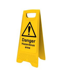 Hazardous Area A-Board Sign