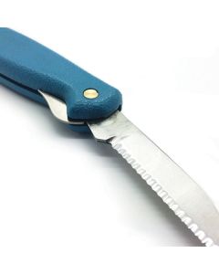 BST Detectable Pocket Knife-Serrated Edge