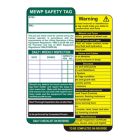 MEWP Safety Tag Insert
